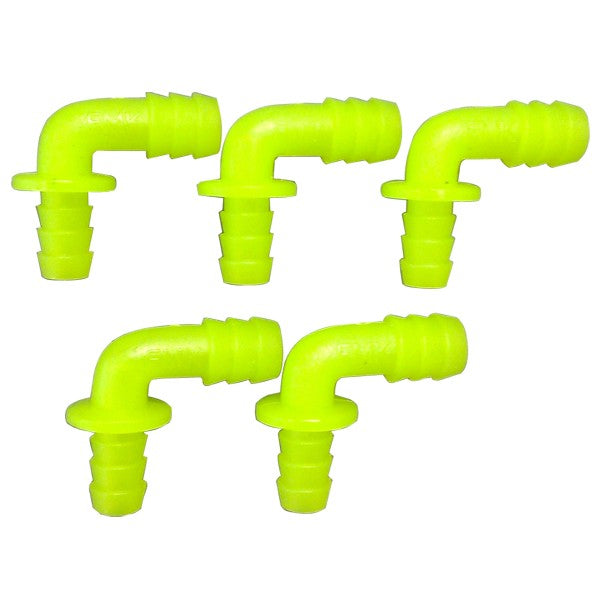 Fixmykite.com 7mm Valve 90-Degree Adapter Fitting (set of 5)