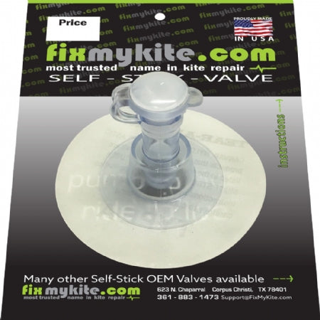 Fixmykite.com 9mm Valve, 1 way