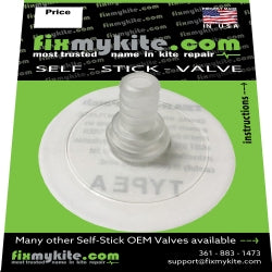 Fixmykite Duotone Straight One Pump Valve, Leading Edge - KiteGearShop