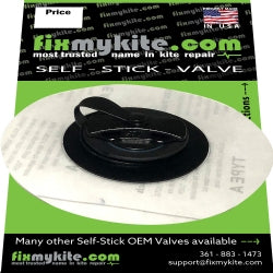 Fixmykite SUP Style V2 Inflate/Deflate Valve - Fits: F-One, Naish, Crazyfly, Flysurfer - KiteGearShop