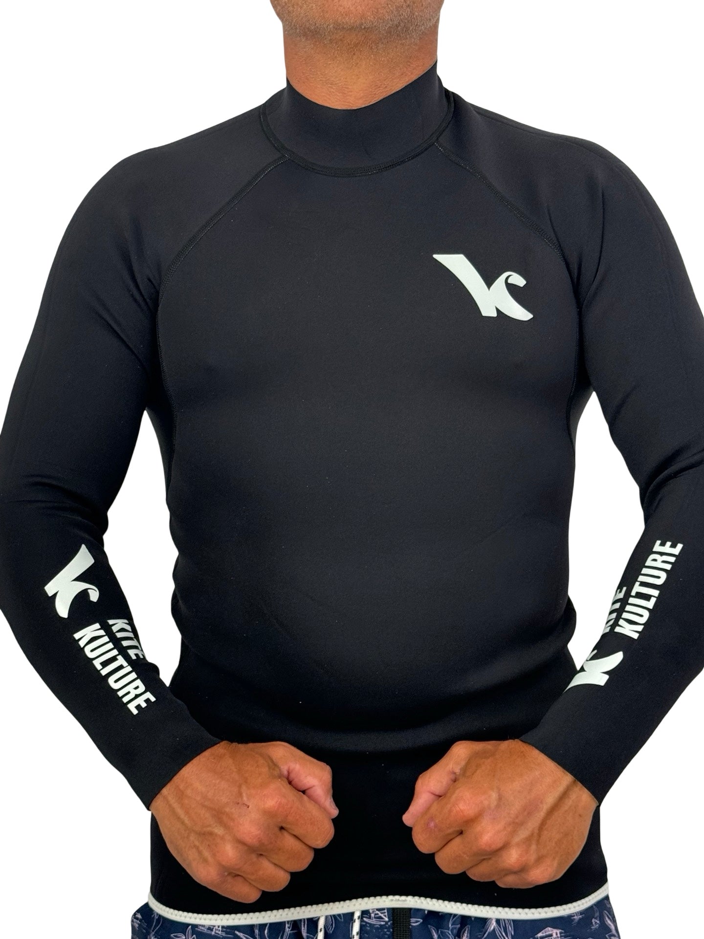 Kite Kulture 2.5mm Neoprene Pullover – Windproof Wetsuit Top for Watersports
