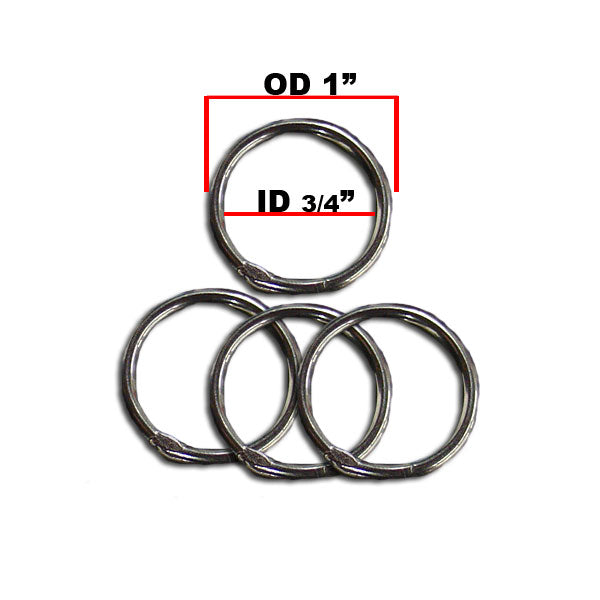 Stainless Steel Ring, 3/4" Inner Diameter - KiteGearShop