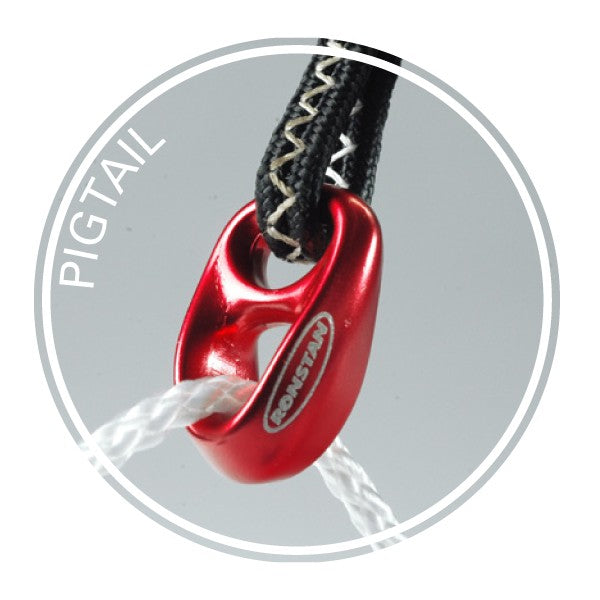 Ronstan Shock Block Sheaveless Pulley - KiteGearShop