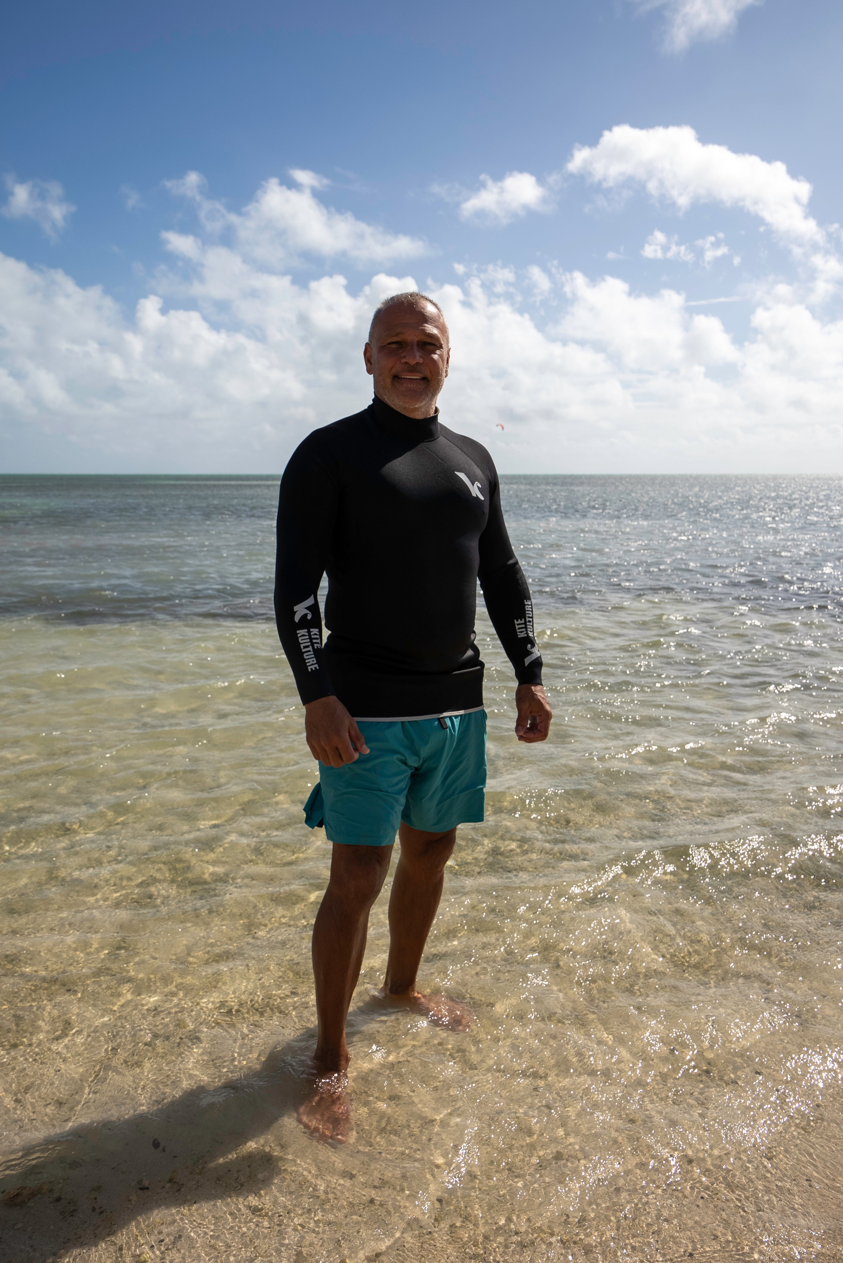 Kite Kulture 2.5mm Neoprene Pullover – Windproof Wetsuit Top for Watersports