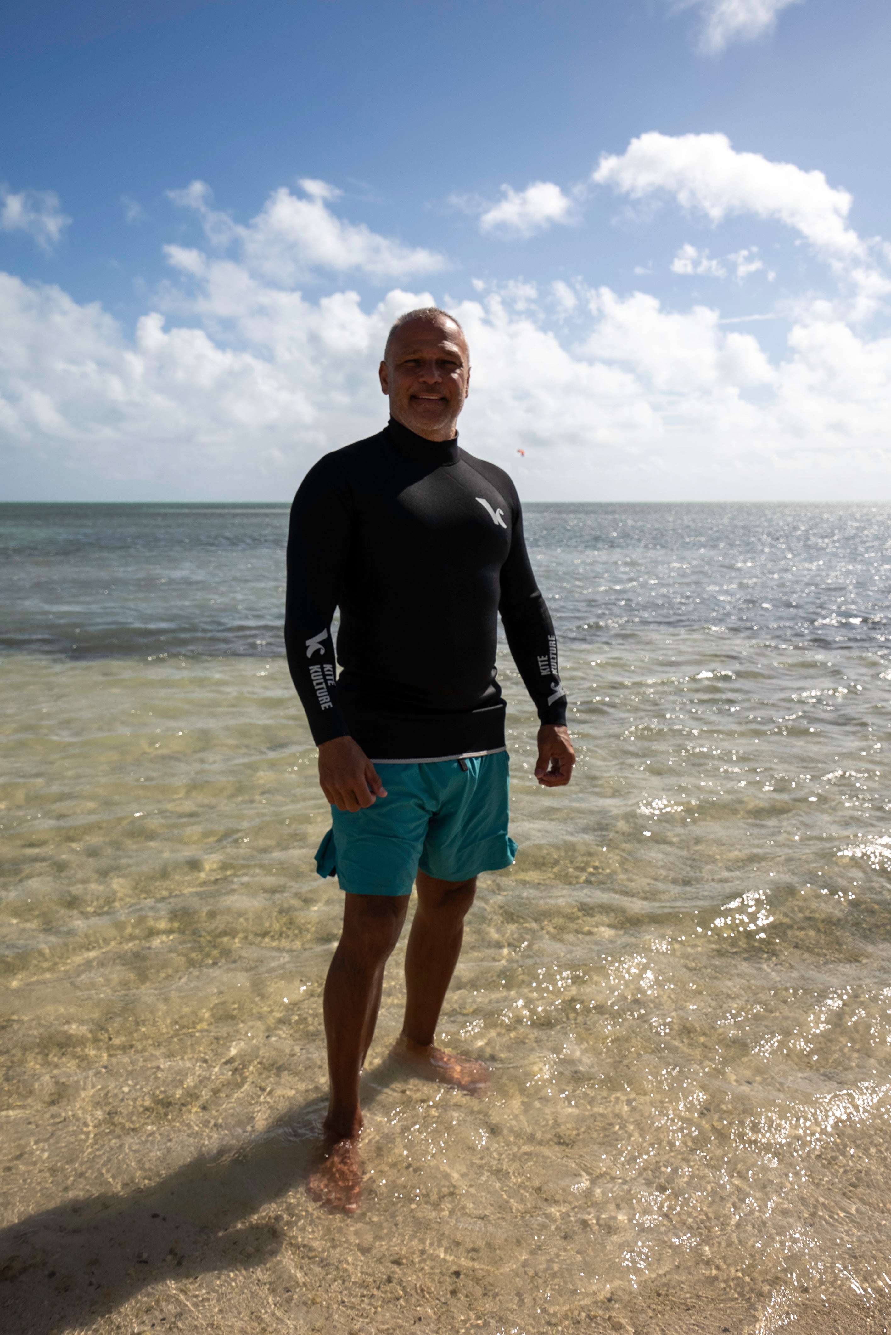 Kite Kulture 2.5mm Neoprene Pullover – Windproof Wetsuit Top for Watersports