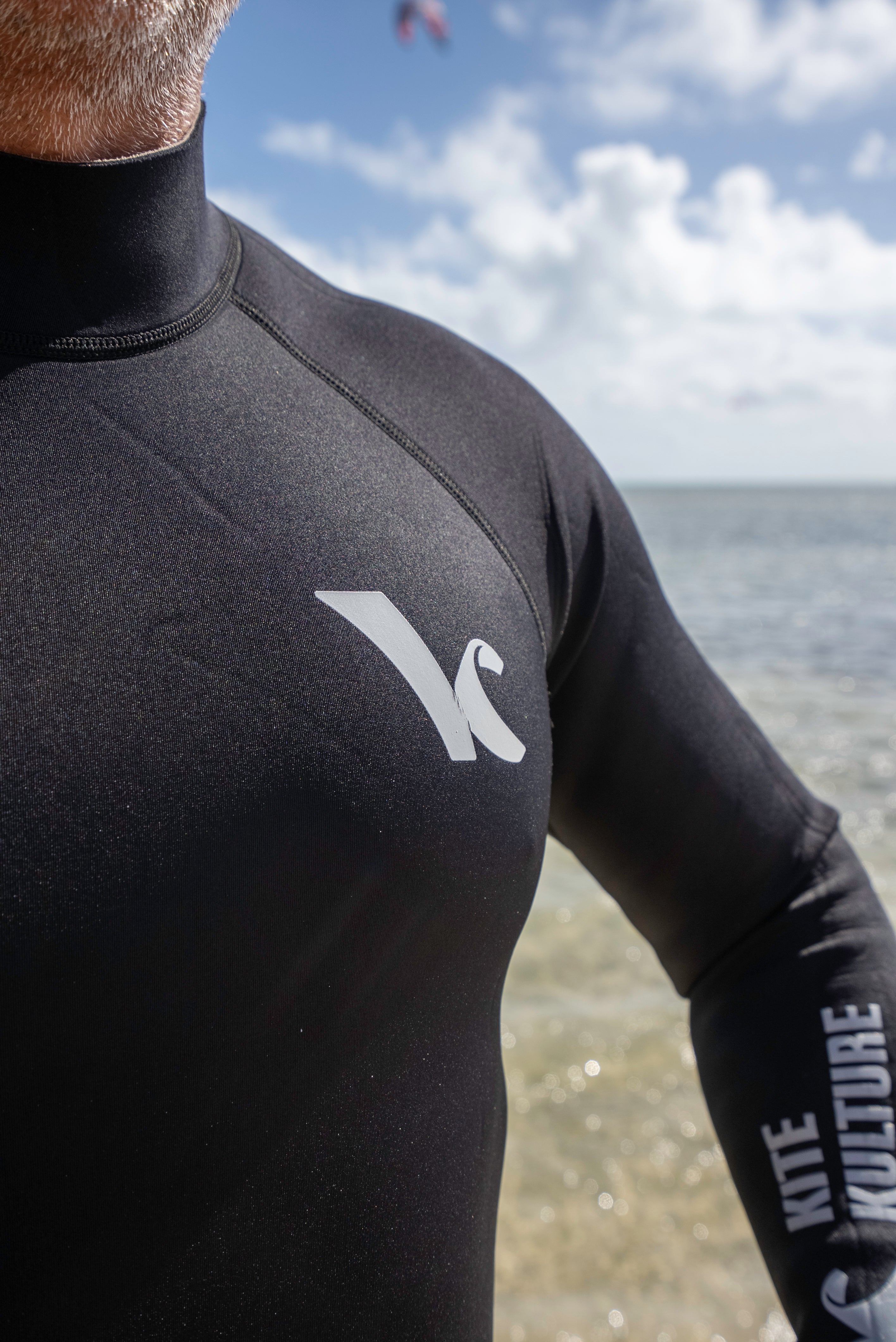 Kite Kulture 2.5mm Neoprene Pullover – Windproof Wetsuit Top for Watersports