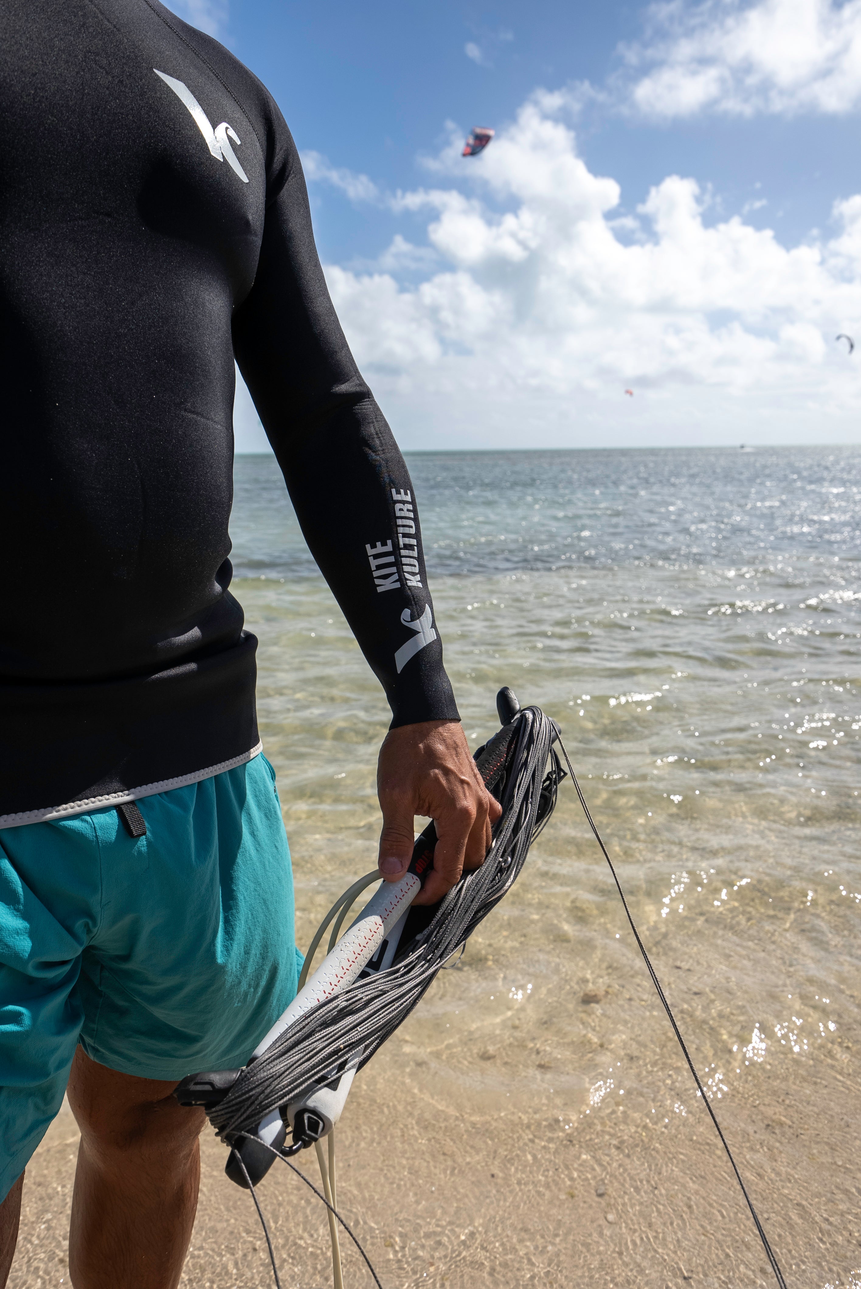 Kite Kulture 2.5mm Neoprene Pullover – Windproof Wetsuit Top for Watersports