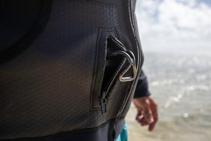 Kite Kulture Neoprene Jacket – 2.5mm Fleece-Lined Windproof Jacket for Kitesurfing, Wing Foil, Surfing & Watersports