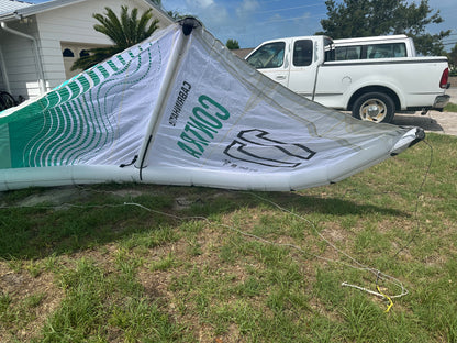 2021 Cabrinha Contra 3 Strut Kite 17m - Green/White