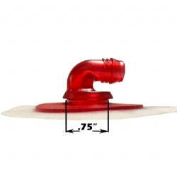 Fixmykite.com CORE 90-degree One Pump Red Valve