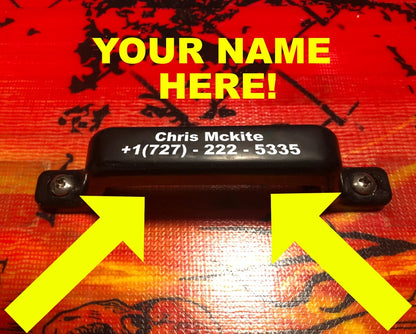 Custom Kiteboard Handle with your info on it!! Cabrinha F-one Core Any Board