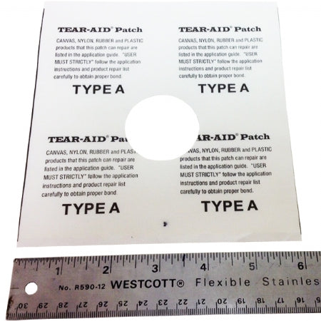 Tear Aid Screw Valve Bladder Patch Install Kit